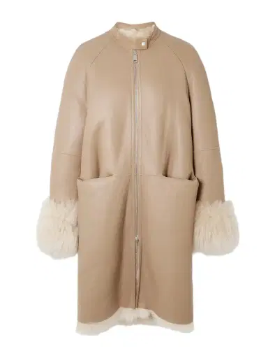 TOTEME Avalan Reversible Shearling Coat | Thumbnail 1 TOTEME Avalan Reversible Shearling Coat | Thumbnail 1