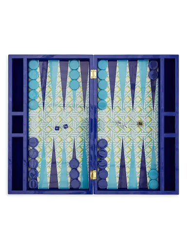 Jonathan Adler Basketweave Lacquer Backgammon Set | Thumbnail 1 Jonathan Adler Basketweave Lacquer Backgammon Set | Thumbnail 1