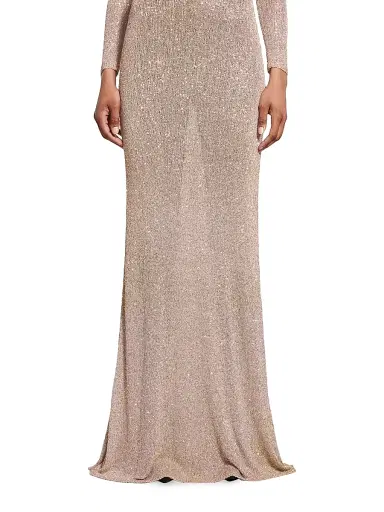 Balenciaga Women's Maxi Dress - Brown - Size Large | Thumbnail 7 Balenciaga Women's Maxi Dress - Brown - Size Large | Thumbnail 7