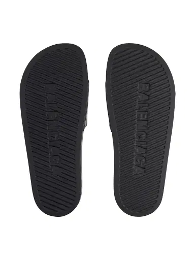 Balenciaga Women's Pool Slide Sandals - Black | Thumbnail 6 Balenciaga Women's Pool Slide Sandals - Black | Thumbnail 6