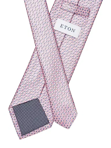 Eton Men's Geometric Silk Tie | Thumbnail 3 Eton Men's Geometric Silk Tie | Thumbnail 3