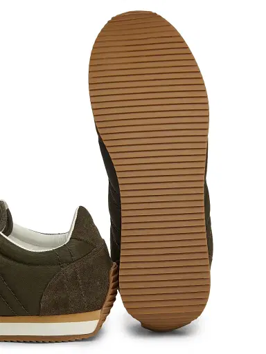 TOTEME Women's Sport Low-Top Sneakers - Dark Olive - Size 6 | Thumbnail 5 TOTEME Women's Sport Low-Top Sneakers - Dark Olive - Size 6 | Thumbnail 5
