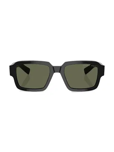 Prada Men's 52MM Transparent Acetate Sunglasses | Thumbnail 2 Prada Men's 52MM Transparent Acetate Sunglasses | Thumbnail 2
