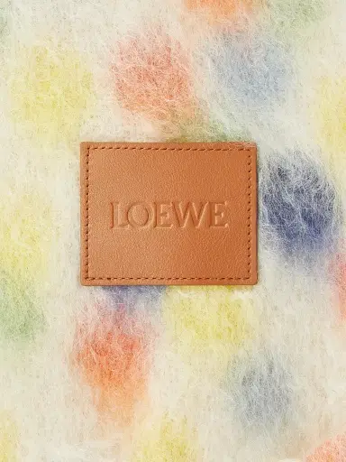 LOEWE Dot Mohair-Wool Throw Blanket | Thumbnail 3 LOEWE Dot Mohair-Wool Throw Blanket | Thumbnail 3