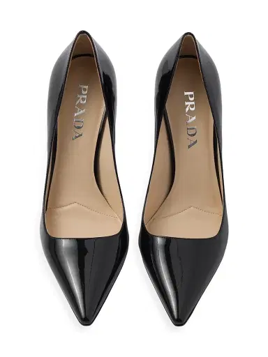Prada Women's Patent Leather Pumps - Black | Thumbnail 3 Prada Women's Patent Leather Pumps - Black | Thumbnail 3