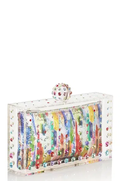 Aquazzura Tequila Clutch - Rainbow | Thumbnail 7 Aquazzura Tequila Clutch - Rainbow | Thumbnail 7