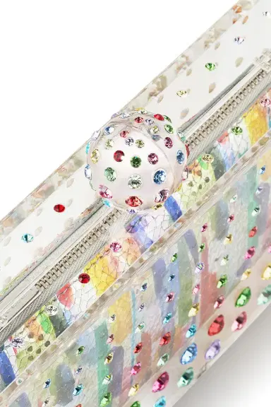Aquazzura Tequila Clutch - Rainbow | Thumbnail 8 Aquazzura Tequila Clutch - Rainbow | Thumbnail 8