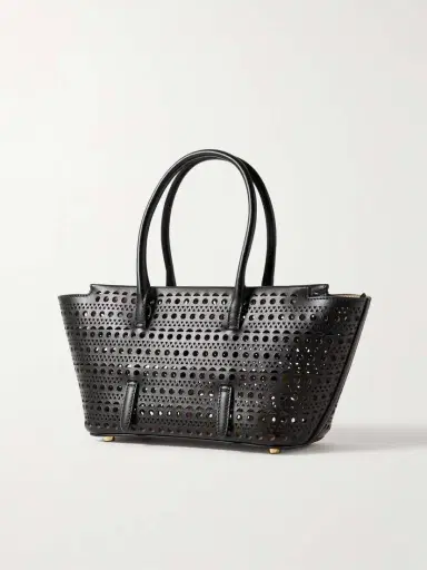 Alaïa New Mina 20 Laser-cut Leather Tote | Thumbnail 3 Alaïa New Mina 20 Laser-cut Leather Tote | Thumbnail 3