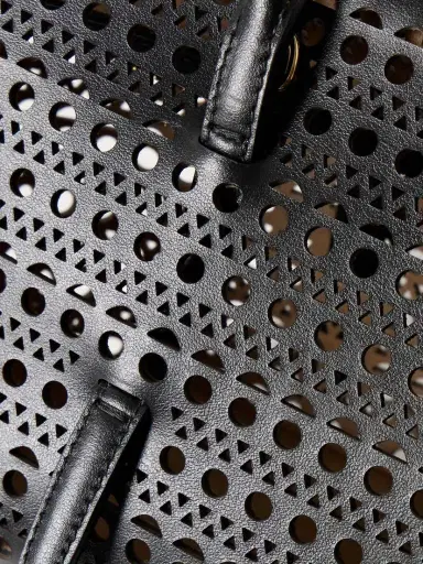 Alaïa New Mina 20 Laser-cut Leather Tote | Thumbnail 4 Alaïa New Mina 20 Laser-cut Leather Tote | Thumbnail 4