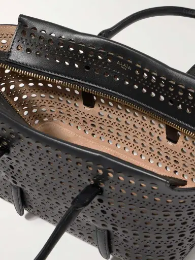 Alaïa New Mina 20 Laser-cut Leather Tote | Thumbnail 5 Alaïa New Mina 20 Laser-cut Leather Tote | Thumbnail 5