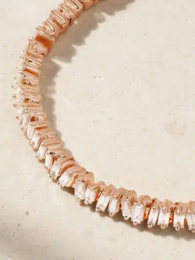 Suzanne Kalan Fireworks 18-karat Rose Gold Diamond Bracelet | Thumbnail 4 Suzanne Kalan Fireworks 18-karat Rose Gold Diamond Bracelet | Thumbnail 4