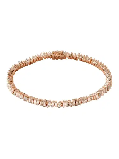 Suzanne Kalan Fireworks 18-karat Rose Gold Diamond Bracelet | Thumbnail 1 Suzanne Kalan Fireworks 18-karat Rose Gold Diamond Bracelet | Thumbnail 1