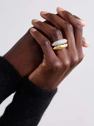 Uniform Object Shard 18-karat Gold Diamond Ring | Thumbnail 2 Uniform Object Shard 18-karat Gold Diamond Ring | Thumbnail 2