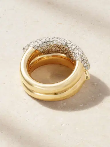 Uniform Object Shard 18-karat Gold Diamond Ring | Thumbnail 3 Uniform Object Shard 18-karat Gold Diamond Ring | Thumbnail 3