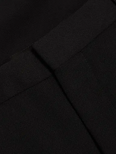 WARDROBE.NYC Women's Wool Straight-Leg Trousers - Black | Thumbnail 7 WARDROBE.NYC Women's Wool Straight-Leg Trousers - Black | Thumbnail 7