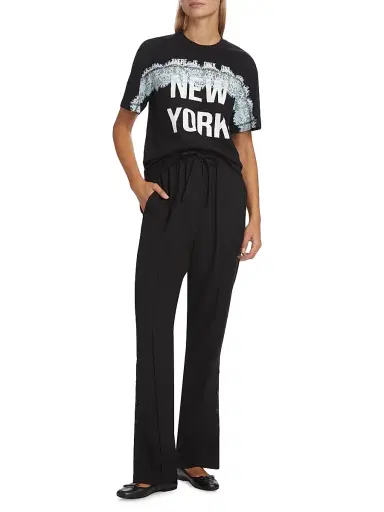 3.1 Phillip Lim Women's Button-Vent Oversized Pants - Black | Thumbnail 2 3.1 Phillip Lim Women's Button-Vent Oversized Pants - Black | Thumbnail 2