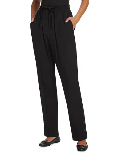 3.1 Phillip Lim Women's Button-Vent Oversized Pants - Black | Thumbnail 3 3.1 Phillip Lim Women's Button-Vent Oversized Pants - Black | Thumbnail 3