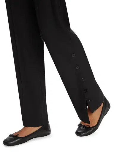 3.1 Phillip Lim Women's Button-Vent Oversized Pants - Black | Thumbnail 6 3.1 Phillip Lim Women's Button-Vent Oversized Pants - Black | Thumbnail 6