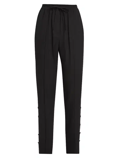 3.1 Phillip Lim Women's Button-Vent Oversized Pants - Black | Thumbnail 1 3.1 Phillip Lim Women's Button-Vent Oversized Pants - Black | Thumbnail 1