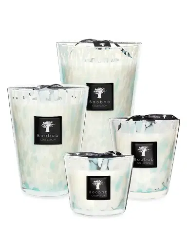 BAOBAB COLLECTION Pearls Max35 Sapphire Candle | Thumbnail 4 BAOBAB COLLECTION Pearls Max35 Sapphire Candle | Thumbnail 4
