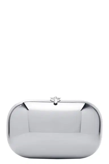 JEFFREY LEVINSON Elina Plus Clutch - Chrome | Thumbnail 1 JEFFREY LEVINSON Elina Plus Clutch - Chrome | Thumbnail 1