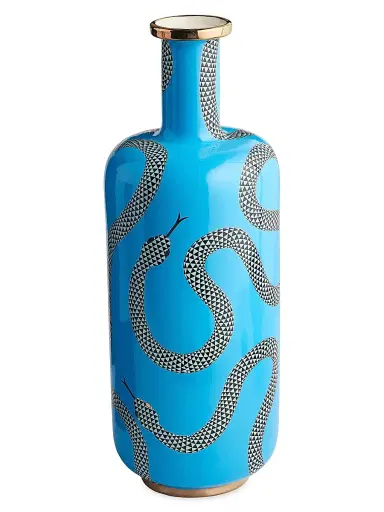 Jonathan Adler Eden Porcelain Vase - Blue | Thumbnail 1 Jonathan Adler Eden Porcelain Vase - Blue | Thumbnail 1