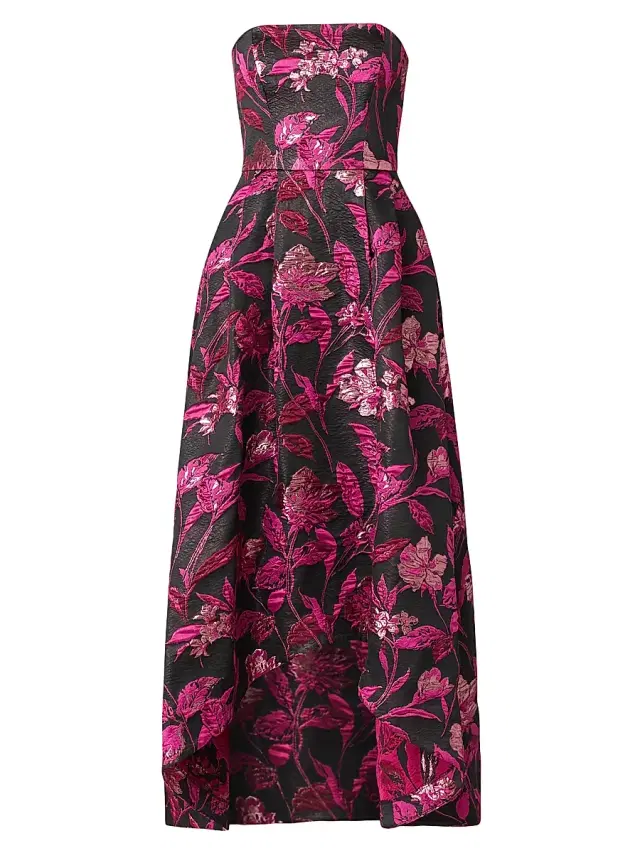 Women's Paladino Floral Jacquard Dress - Jet Scarlett Women's Paladino Floral Jacquard Dress - Jet Scarlett