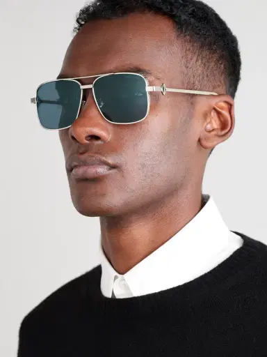 DIOR Eyewear CD Diamond S9U Square-Frame Silver-Tone Sunglasses - Men | Thumbnail 2 DIOR Eyewear CD Diamond S9U Square-Frame Silver-Tone Sunglasses - Men | Thumbnail 2