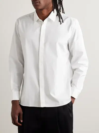 Saint Laurent Cotton-Poplin Shirt - Men | Thumbnail 3 Saint Laurent Cotton-Poplin Shirt - Men | Thumbnail 3