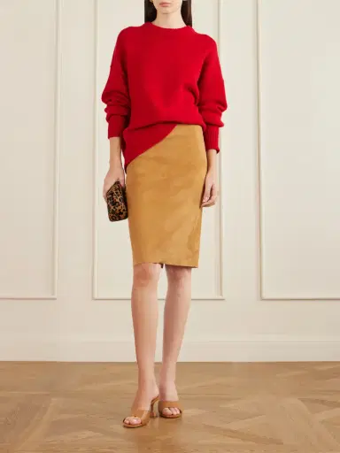 STOULS Gilda Suede Skirt | Thumbnail 2 STOULS Gilda Suede Skirt | Thumbnail 2