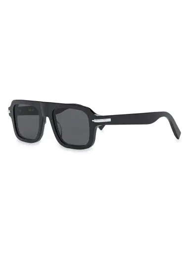 Dior Men's BlackSuit N21 52MM Rectangular Sunglasses - Black | Thumbnail 6 Dior Men's BlackSuit N21 52MM Rectangular Sunglasses - Black | Thumbnail 6