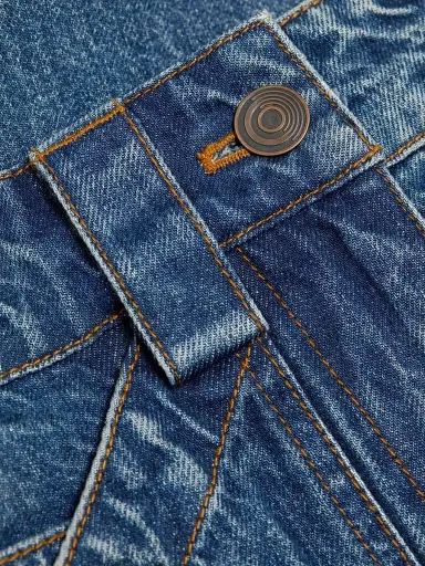 Co Women's Denim High-Waisted Balloon Jeans - Indigo - Size 31 | Thumbnail 7 Co Women's Denim High-Waisted Balloon Jeans - Indigo - Size 31 | Thumbnail 7