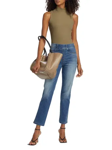 Spanx Women's Straight-Leg Ankle Jeans | Thumbnail 2 Spanx Women's Straight-Leg Ankle Jeans | Thumbnail 2