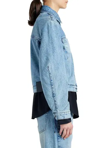 Proenza Schouler Women's Lawrence Denim Jacket | Thumbnail 3 Proenza Schouler Women's Lawrence Denim Jacket | Thumbnail 3