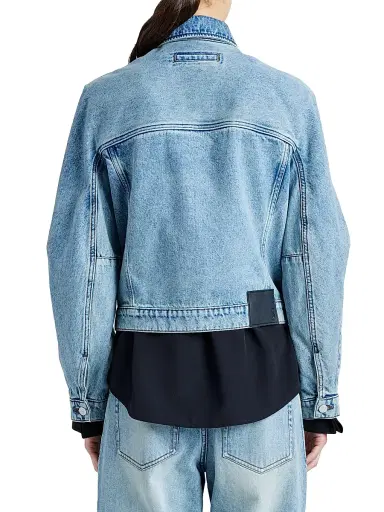 Proenza Schouler Women's Lawrence Denim Jacket | Thumbnail 4 Proenza Schouler Women's Lawrence Denim Jacket | Thumbnail 4