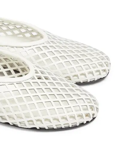 Proenza Schouler Women's Tee Perforated Leather Ballet Flats - | Thumbnail 2 Proenza Schouler Women's Tee Perforated Leather Ballet Flats - | Thumbnail 2