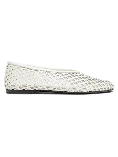 Proenza Schouler Women's Tee Perforated Leather Ballet Flats - | Thumbnail 1 Proenza Schouler Women's Tee Perforated Leather Ballet Flats - | Thumbnail 1