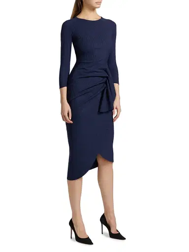 Chiara Boni La Petite Robe Women's Wang Ruffle Cocktail Dress | Thumbnail 4 Chiara Boni La Petite Robe Women's Wang Ruffle Cocktail Dress | Thumbnail 4