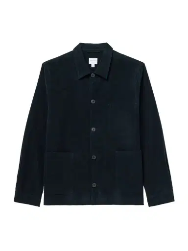 Sunspel Cotton-Blend Moleskin Shirt Jacket - Men | Thumbnail 1 Sunspel Cotton-Blend Moleskin Shirt Jacket - Men | Thumbnail 1
