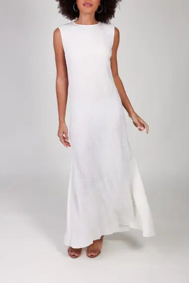 Gabriela Hearst CARLING DRESS - IVORY | Thumbnail 2 Gabriela Hearst CARLING DRESS - IVORY | Thumbnail 2