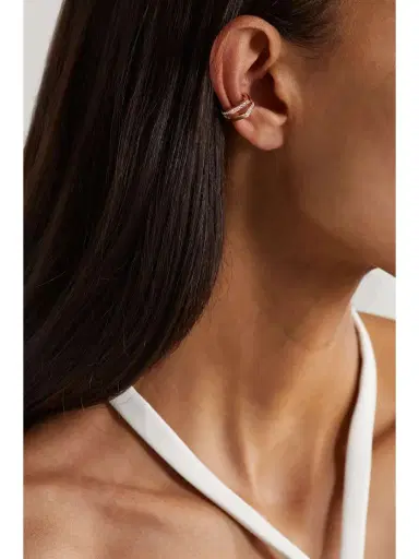 Repossi Antifer 18-karat Rose Gold Diamond Ear Cuff | Thumbnail 2 Repossi Antifer 18-karat Rose Gold Diamond Ear Cuff | Thumbnail 2