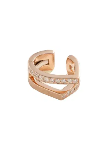 Repossi Antifer 18-karat Rose Gold Diamond Ear Cuff | Thumbnail 1 Repossi Antifer 18-karat Rose Gold Diamond Ear Cuff | Thumbnail 1