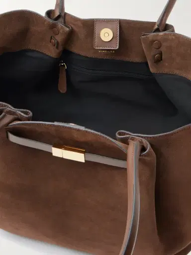 DeMellier + Net Sustain The New York Large Suede Tote | Thumbnail 5 DeMellier + Net Sustain The New York Large Suede Tote | Thumbnail 5