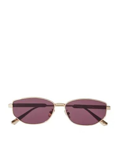 DIOR Eyewear Diorcannage B1u Oval-frame Rose Gold-tone Sunglasses | Thumbnail 1 DIOR Eyewear Diorcannage B1u Oval-frame Rose Gold-tone Sunglasses | Thumbnail 1