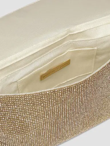 Whiting & Davis Women's Gemma Mesh Clutch - Gold | Thumbnail 5 Whiting & Davis Women's Gemma Mesh Clutch - Gold | Thumbnail 5