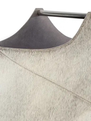 Regina Andrew Andres Hair-On Hide Basket - Grey | Thumbnail 1 Regina Andrew Andres Hair-On Hide Basket - Grey | Thumbnail 1