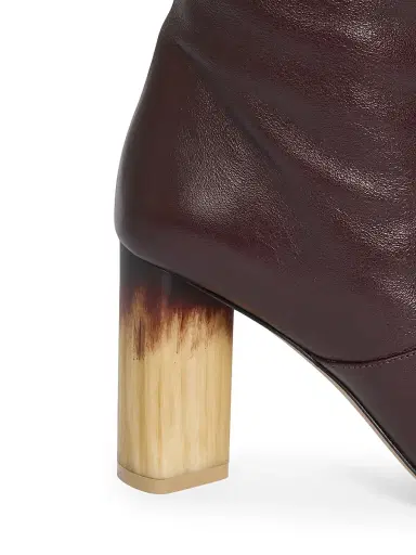Chloé Women's Georgia Leather Over-the-Knee Boots - Stormy Red | Thumbnail 5 Chloé Women's Georgia Leather Over-the-Knee Boots - Stormy Red | Thumbnail 5