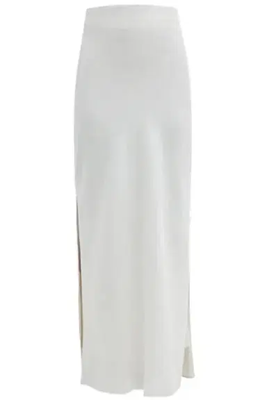 Brunello Cucinelli Fluid Skirt - Panama | Thumbnail 1 Brunello Cucinelli Fluid Skirt - Panama | Thumbnail 1