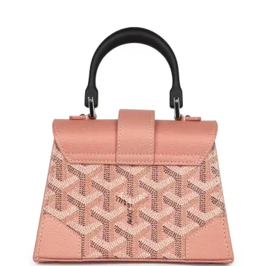 goyard Goyard Saigon Structure Nano Pearly Coral Goyardine Palladium Hardware | Thumbnail 5 goyard Goyard Saigon Structure Nano Pearly Coral Goyardine Palladium Hardware | Thumbnail 5