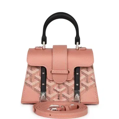 goyard Goyard Saigon Structure Nano Pearly Coral Goyardine Palladium Hardware | Thumbnail 1 goyard Goyard Saigon Structure Nano Pearly Coral Goyardine Palladium Hardware | Thumbnail 1